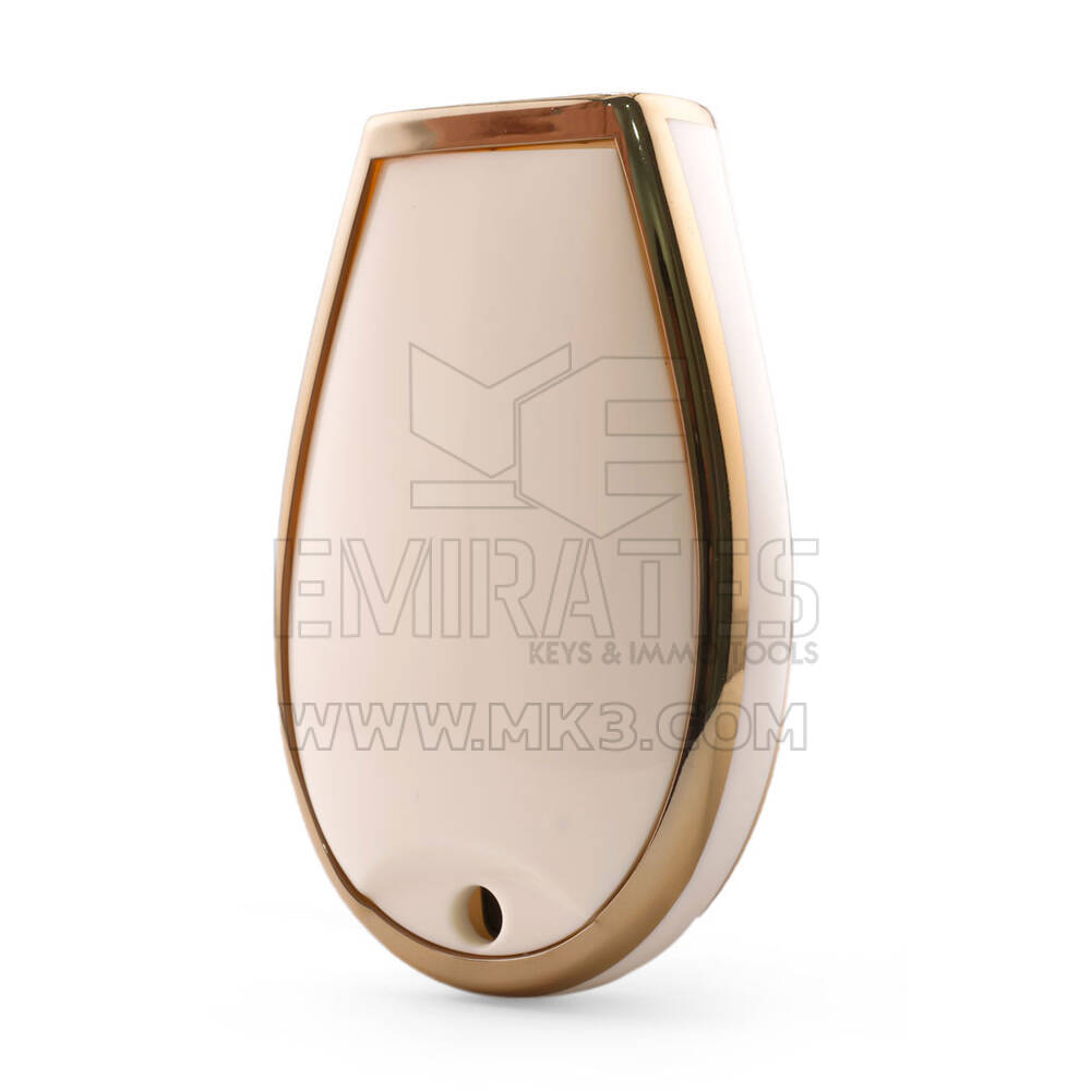 Funda nano para llave remota Dodge de 4 botones, color blanco Dodge-A11J4B | MK3