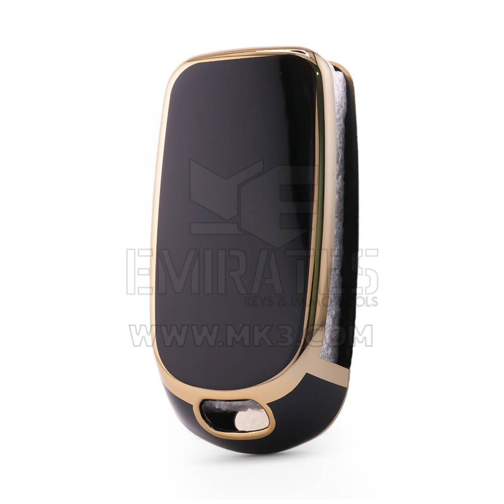 Funda nano para mando a distancia Fiat de 4 botones, color negro FIAT-C11J4B | MK3