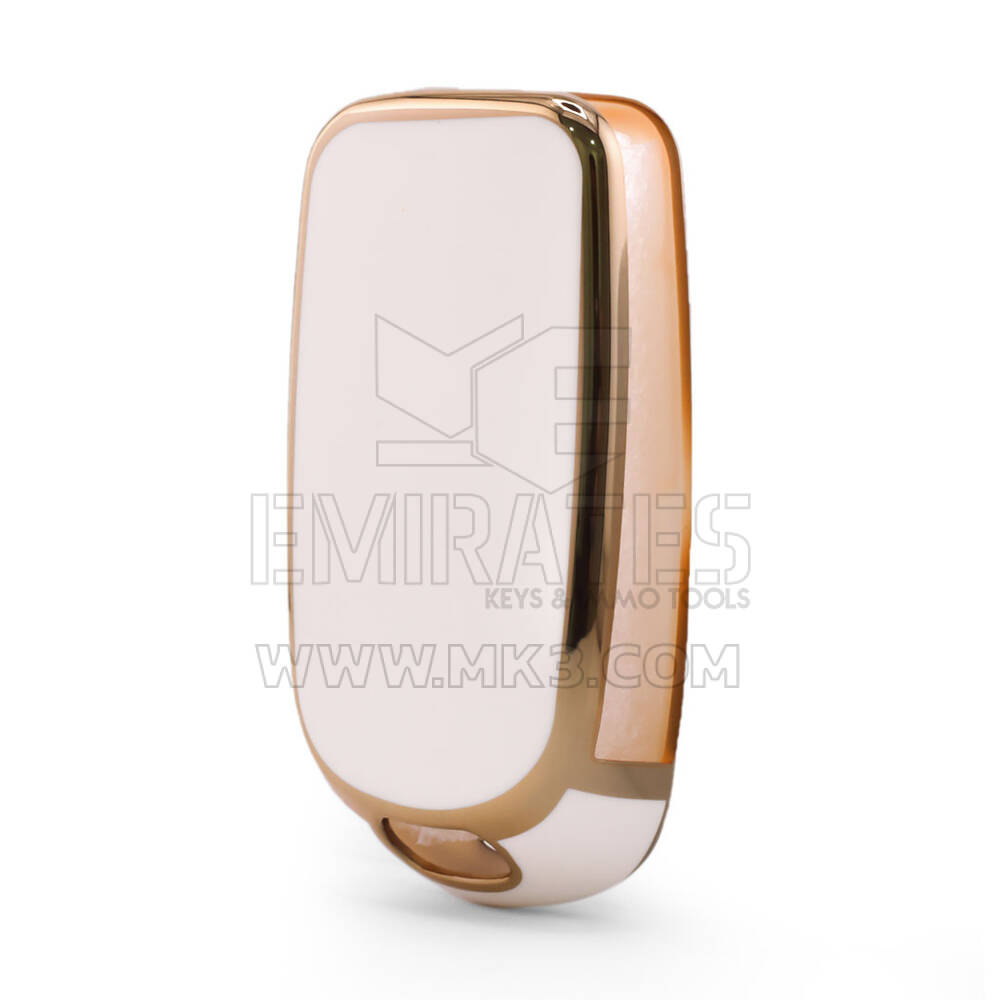 Funda nano para mando a distancia Fiat de 4 botones, color blanco FIAT-C11J4B | MK3