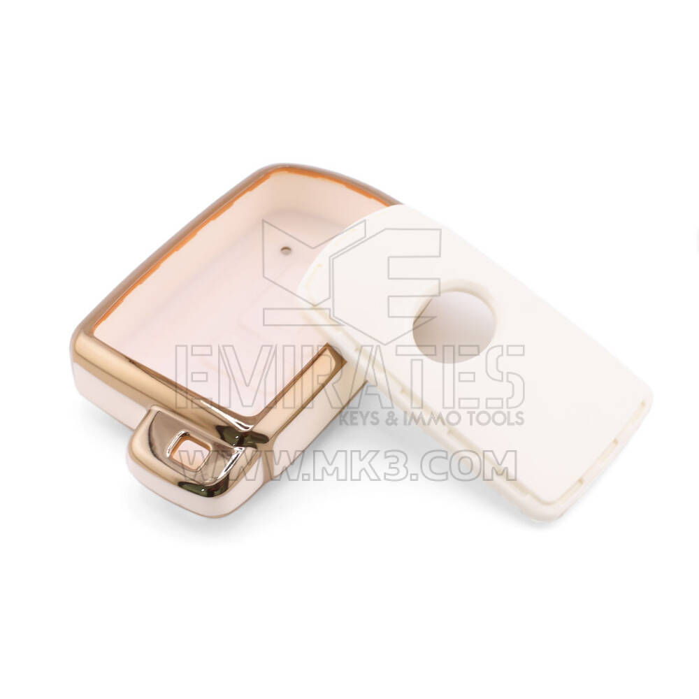 New Aftermarket Nano High Quality Cover For Toyota Remote Key 3 Button White Color TYT-D11J3B | Emirates Keys