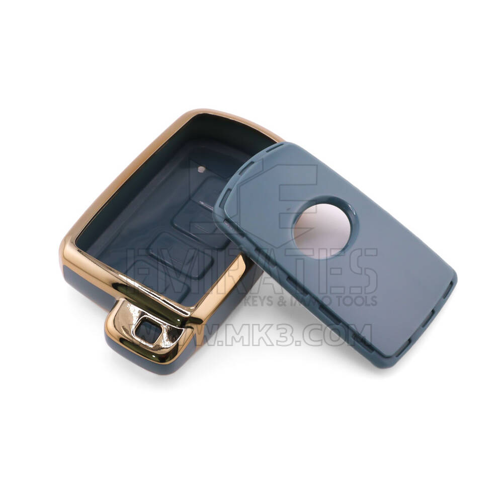 New Aftermarket Nano High Quality Cover For Toyota Remote Key 3 Button Gray Color TYT-D11J3B | Emirates Keys