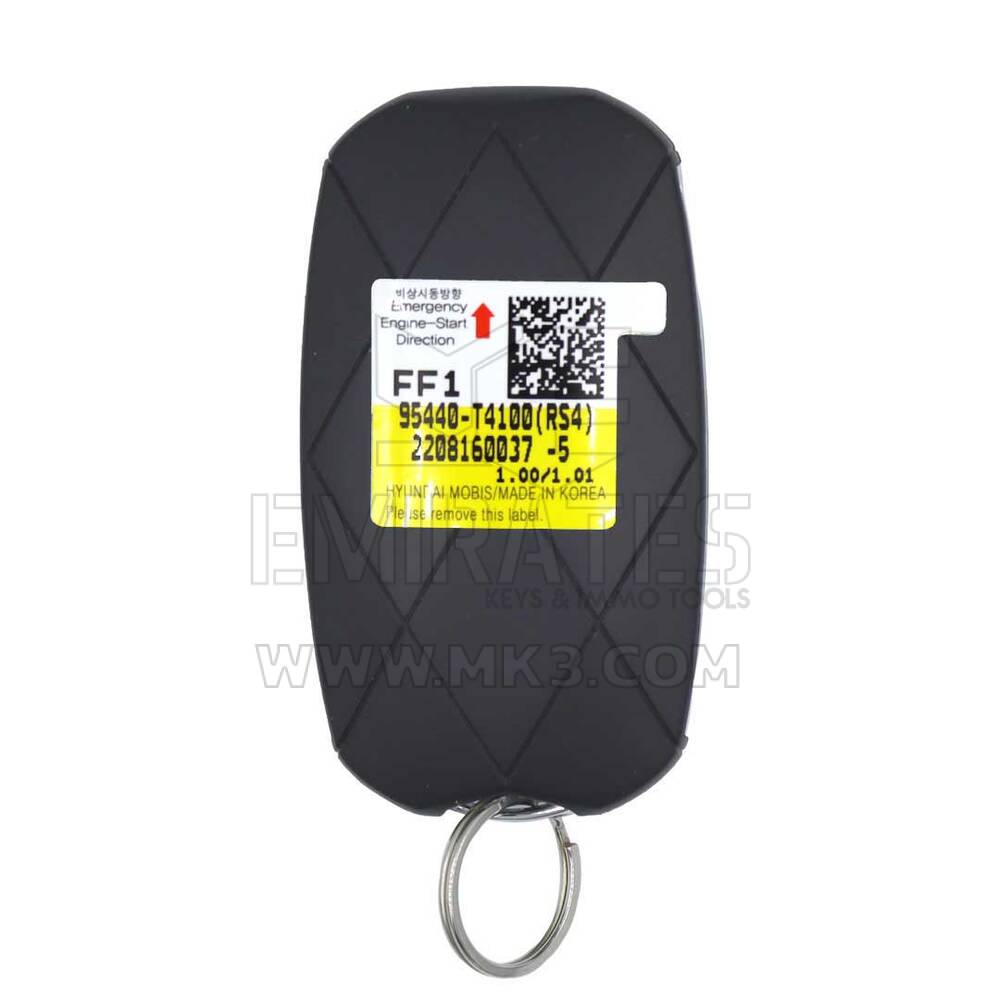 New Genesis G90RS4 2022 Genuine / OEM Smart Remote Key 6+1 Buttons 433MHz Black Color OEM Part Number: 95440-T4100 - FCC ID: TQ8-FOB-4F53U | Emirates Keys