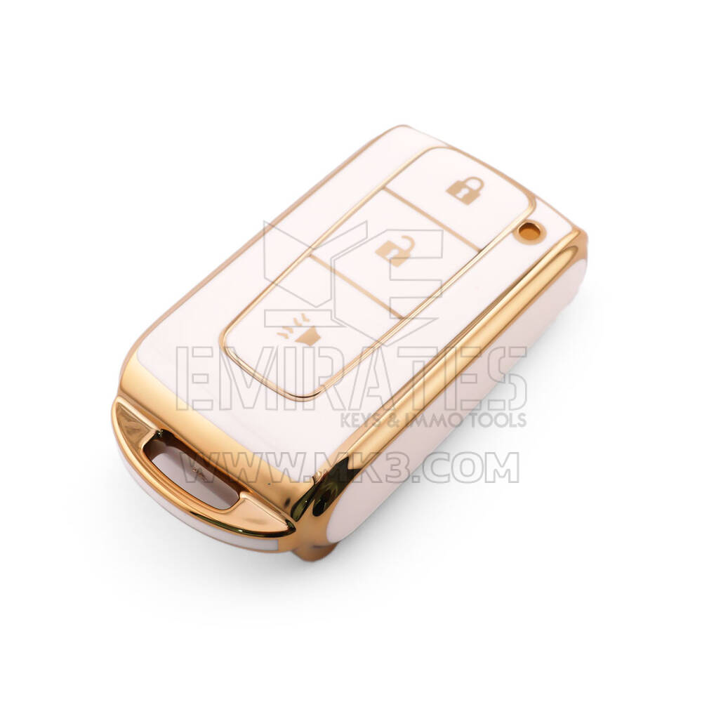 New Aftermarket Nano High Quality Cover For Toyota Remote Key 3 Button White Color TYT-M11J3A | Emirates Keys