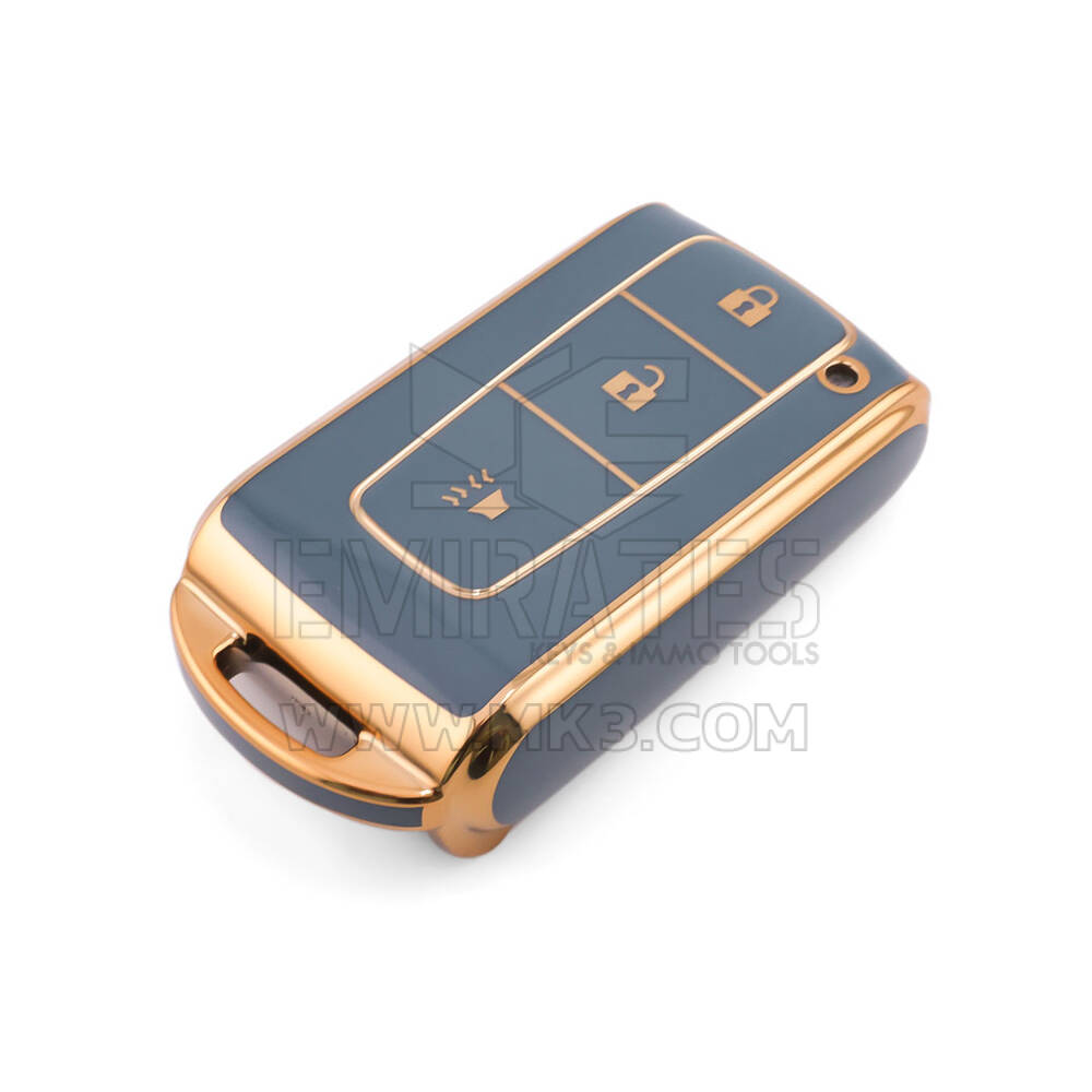 New Aftermarket Nano High Quality Cover For Toyota Remote Key 3 Button Gray Color TYT-M11J3A | Emirates Keys