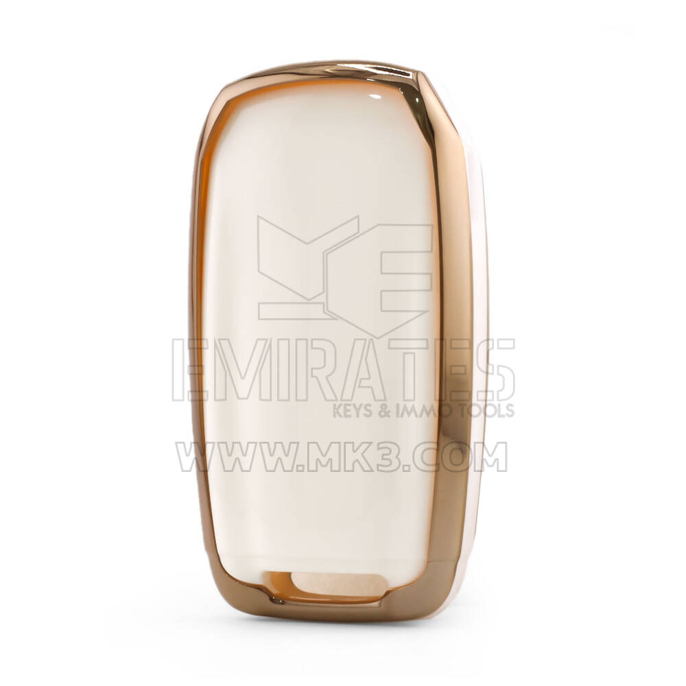 Nano Capa Para Jeep Remote Key 5 Botões Branco Jeep-D11J5B | MK3