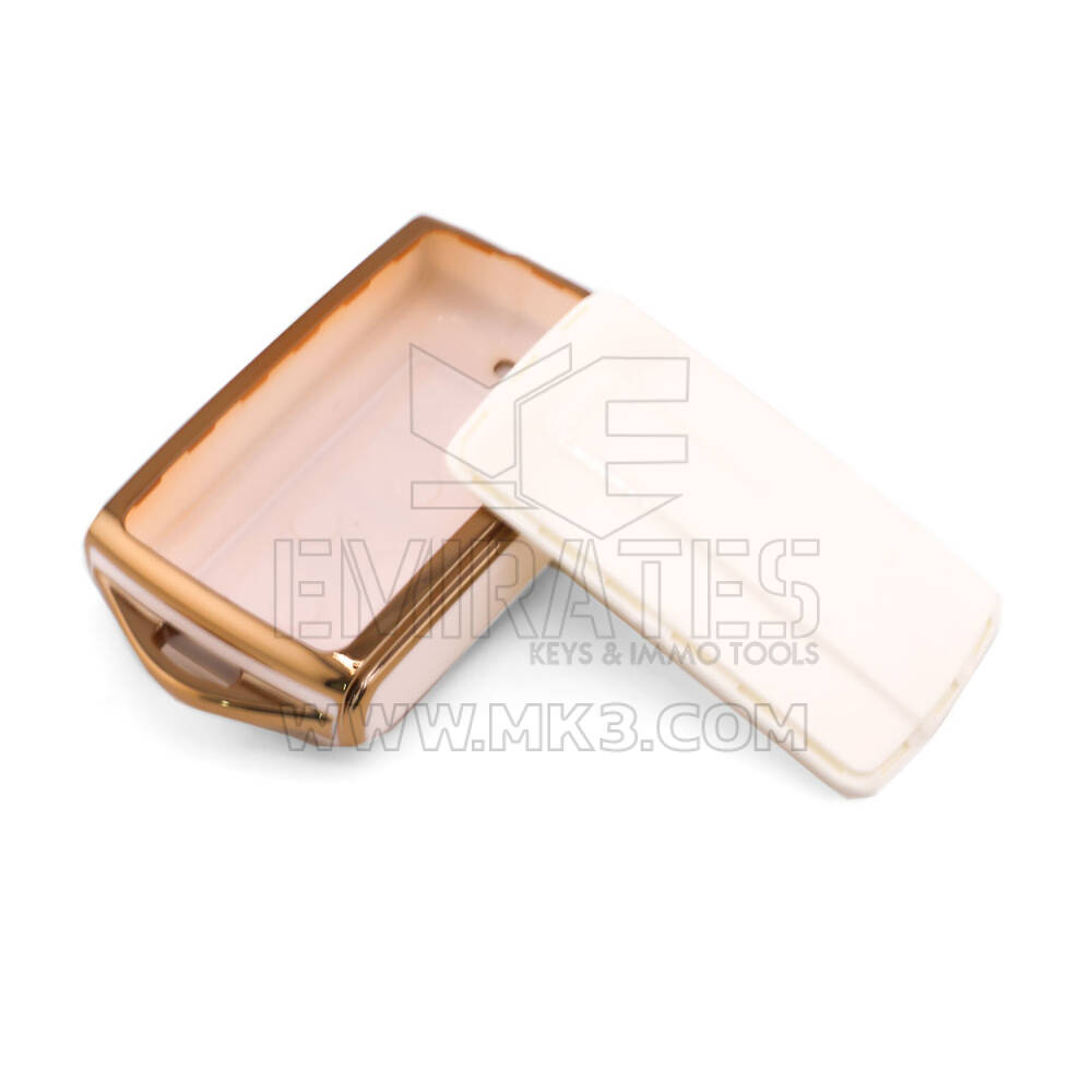 New Aftermarket Nano High Quality Cover For Jeep Remote Key 6 Button White Color Jeep-E11J6 | Emirates Keys