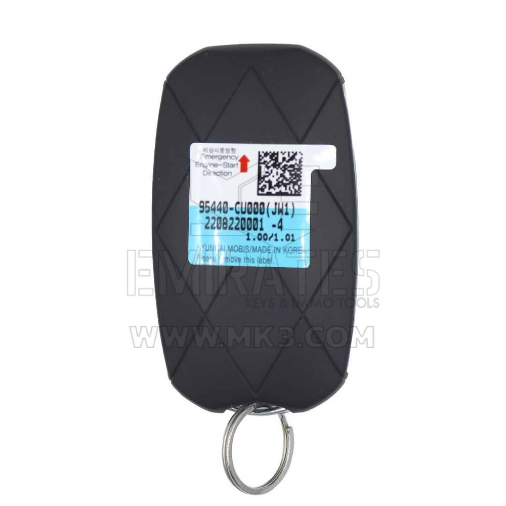 New Genesis GV60 2022 Genuine / OEM Smart Remote Key 5+1 Buttons 433MHz Black Color OEM Part Number: 95440-CU000 - FCC ID: TQ8-FOB-4F53U | Emirates Keys