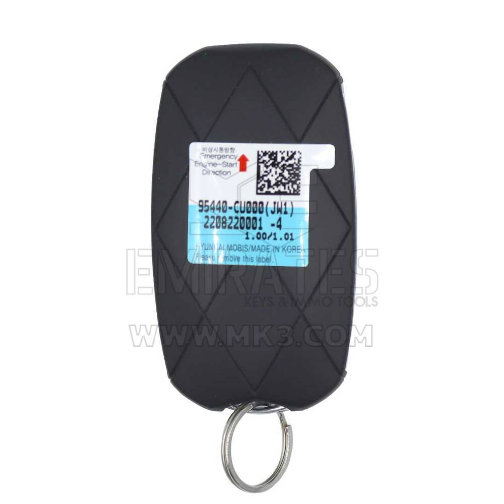 Nueva llave remota inteligente Genesis GV60 2022 genuina / OEM 5+1 botones 433MHz Color negro Número de pieza OEM: 95440-CU000 - FCC ID: TQ8-FOB-4F53U | Cayos de los Emiratos