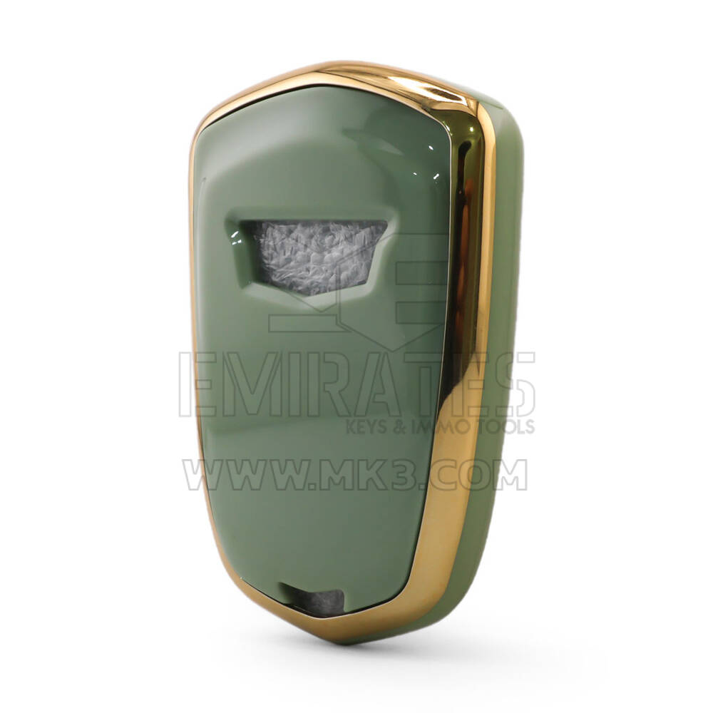 Nano Cover For Cadillac Remote Key 6 Button Green CDLC-A11J6 | MK3