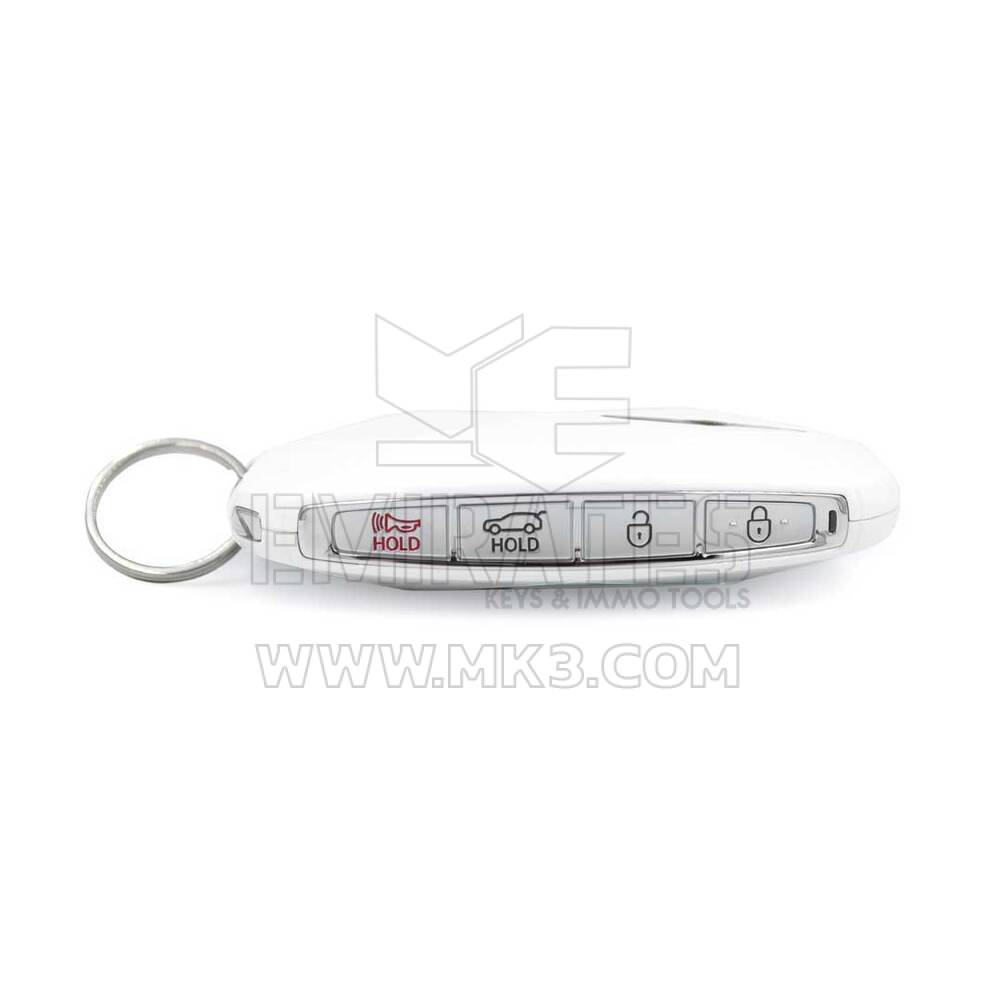 New Hyundai Genesis GV60 2022 Genuine / OEM Smart Remote Key 6 Buttons 433MHz White Color OEM Part Number: 95440-CU010 - FCC ID: TQ8-FOB-4F53M