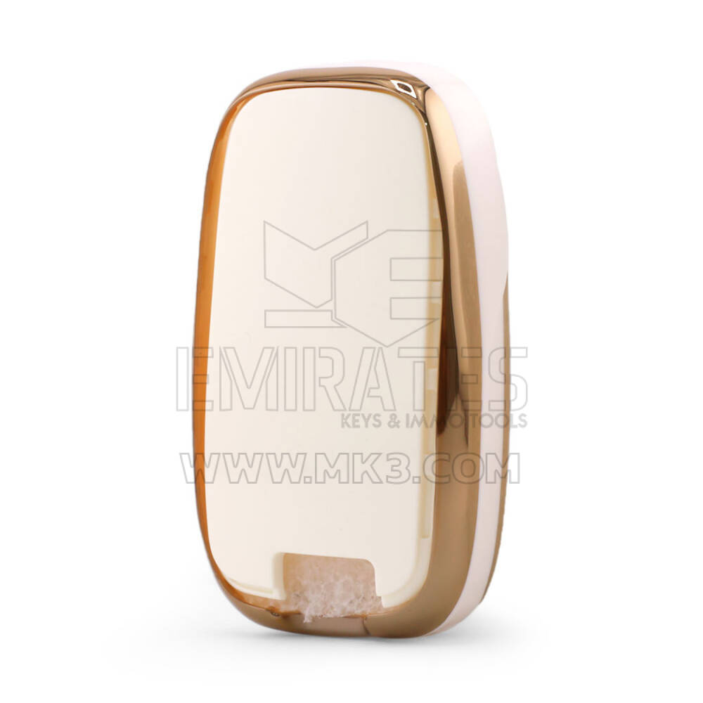 Coque Nano pour clé télécommande Chrysler 4 boutons blanche CRSL-B11J4 | MK3