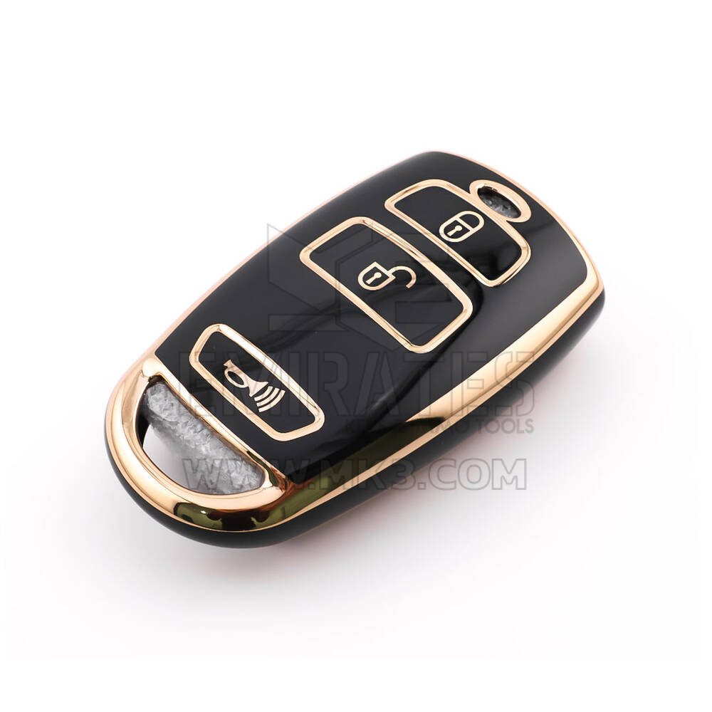 Yeni Satış Sonrası Nano Yüksek Kaliteli Kılıf Kia Uzaktan Anahtar 3 Düğme Siyah Renk KIA-Q11J | Emirates Keys