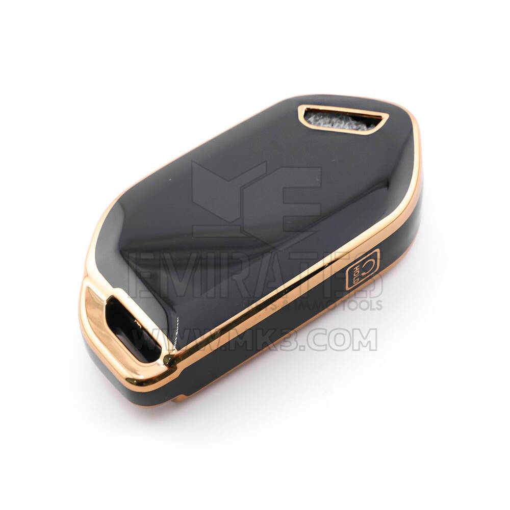 New Aftermarket Nano High Quality Cover For Kia Remote Key 4 Button Black Color KIA-S11J4 | Emirates Keys
