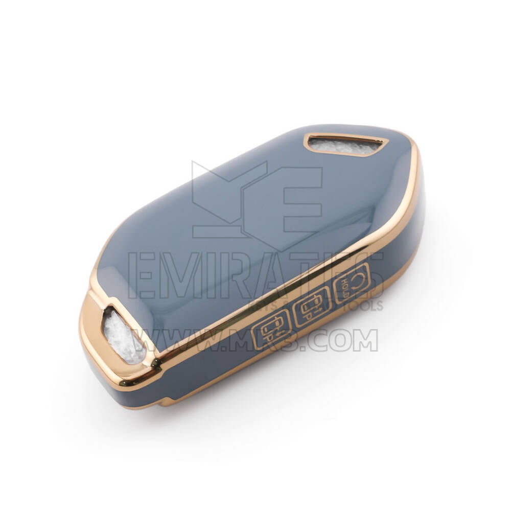 New Aftermarket Nano High Quality Cover For Kia Remote Key 7 Button Gray Color KIA-S11J7A | Emirates Keys