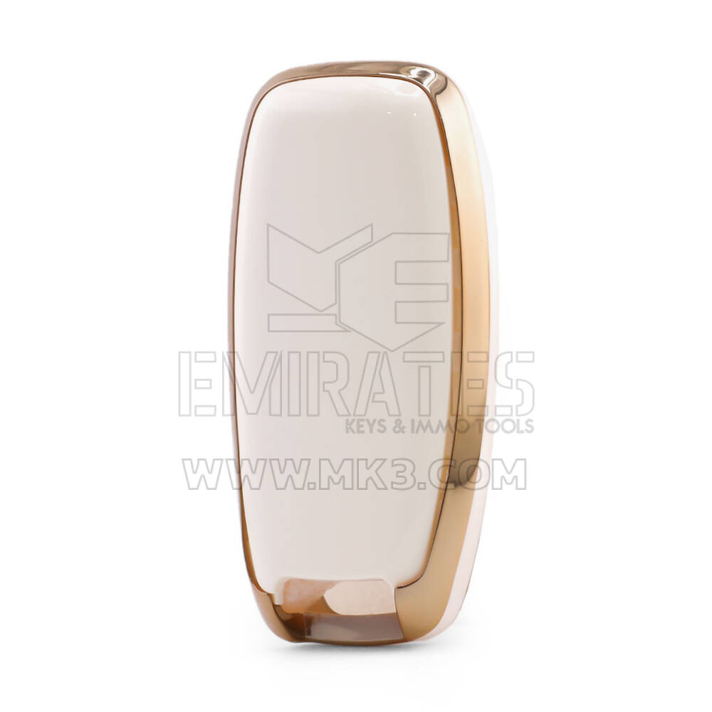 Nano Cover For Nissan Remote Key 4 Button White NS-C11J4B | MK3