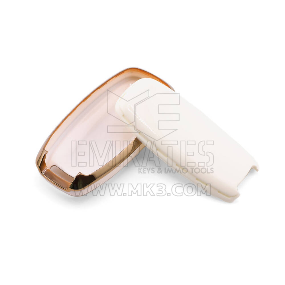 New Aftermarket Nano High Quality Cover For Nissan Remote Key 5 Button White Color NS-C11J5 | Emirates Keys