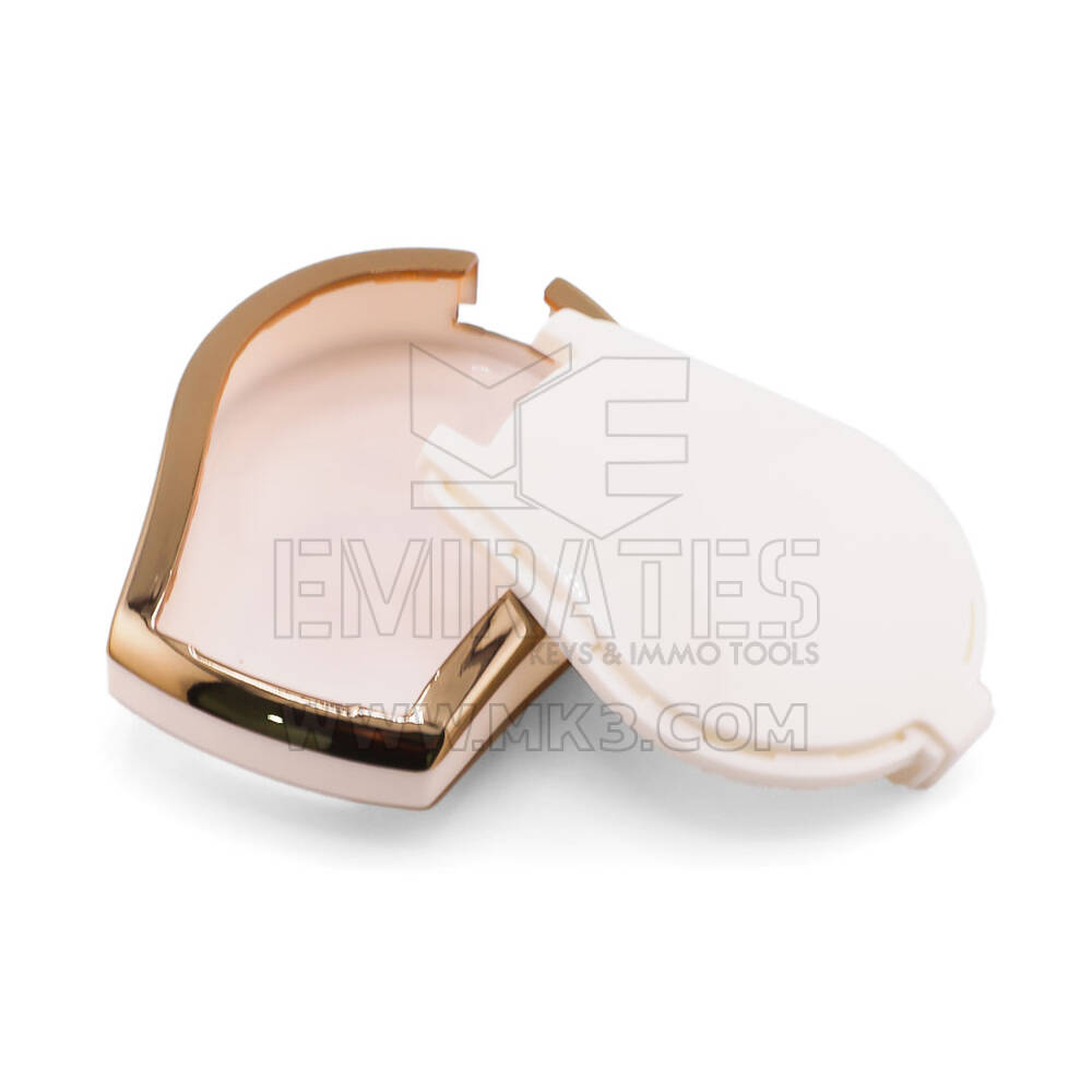 New Aftermarket Nano High Quality Cover For Nissan Remote Key 4 Button White Color NS-D11J4B | Emirates Keys