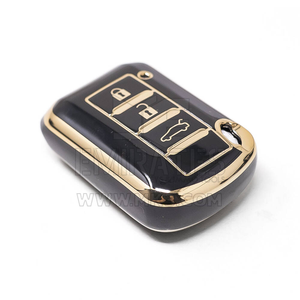 Nova capa de reposição Nano de alta qualidade para Mitsubishi Remote Key 3 botões cor preta MSB-C11J | Chaves Emirates