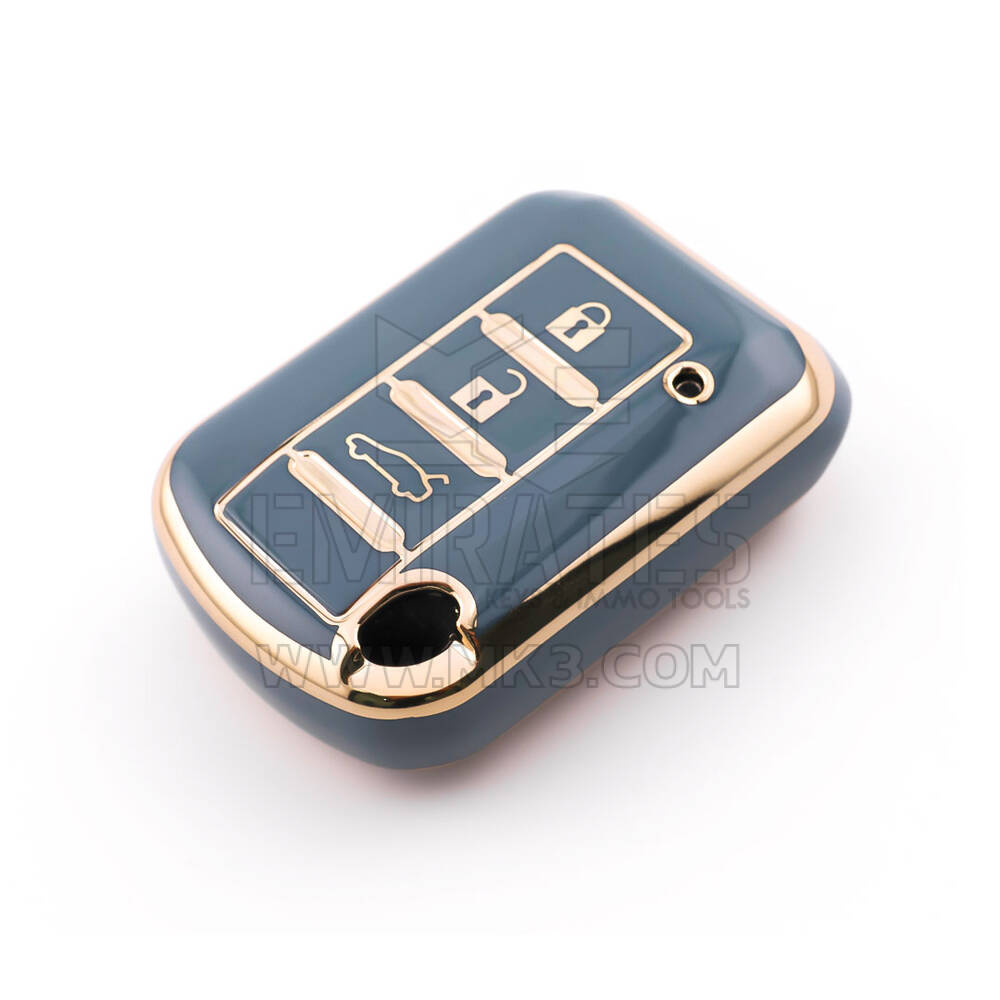 New Aftermarket Nano High Quality Cover For Mitsubishi Remote Key 3 Button Gray Color MSB-C11J | Emirates Keys