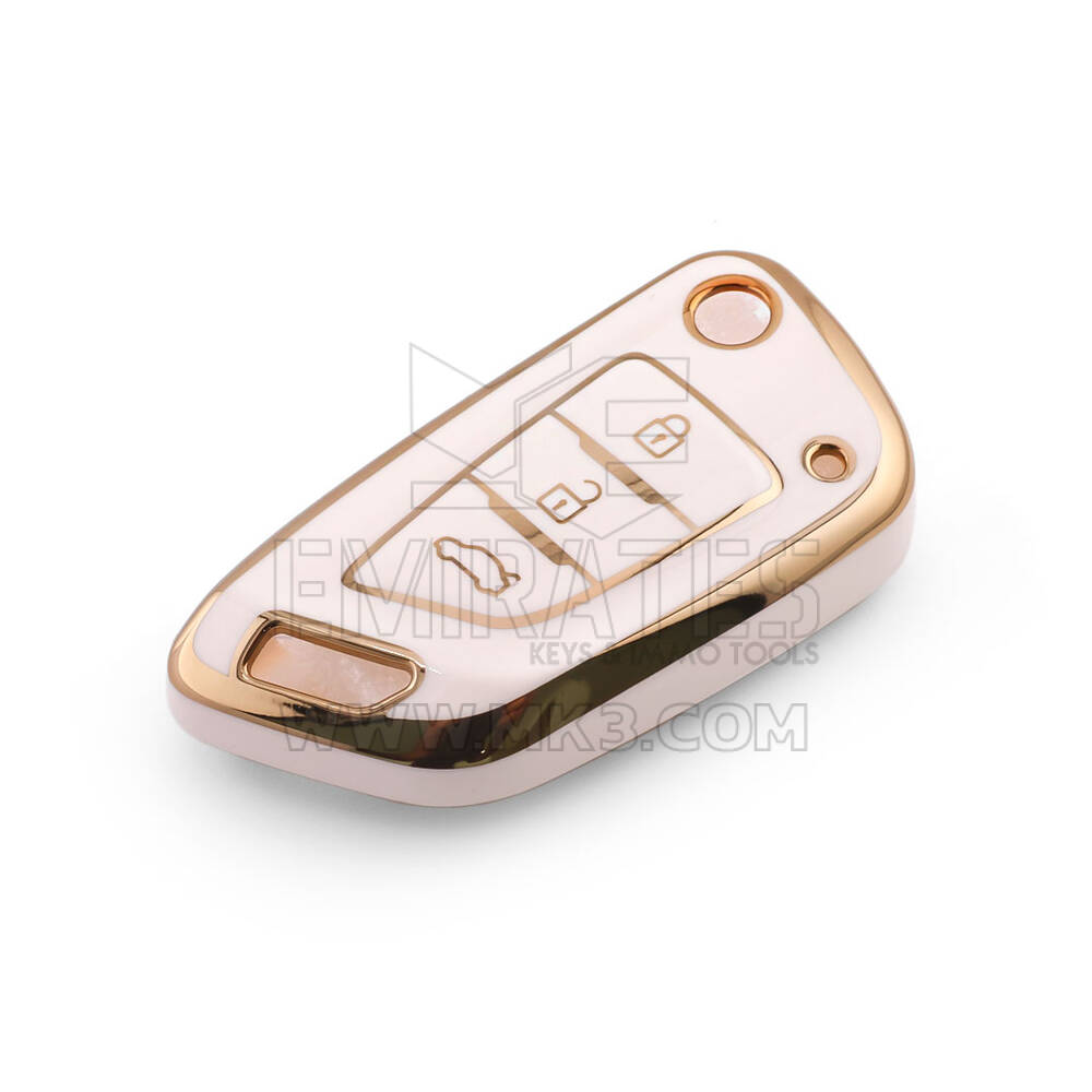 Новый высококачественный чехол Aftermarket Nano для дистанционного ключа Xhorse с 3 кнопками, белый цвет XH-B11J3 | Emirates Keys
