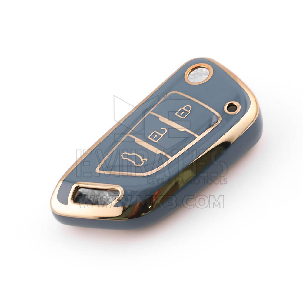 Nouvelle coque de rechange de haute qualité pour clé télécommande Xhorse 3 boutons couleur grise XH-B11J3 | Emirates Keys