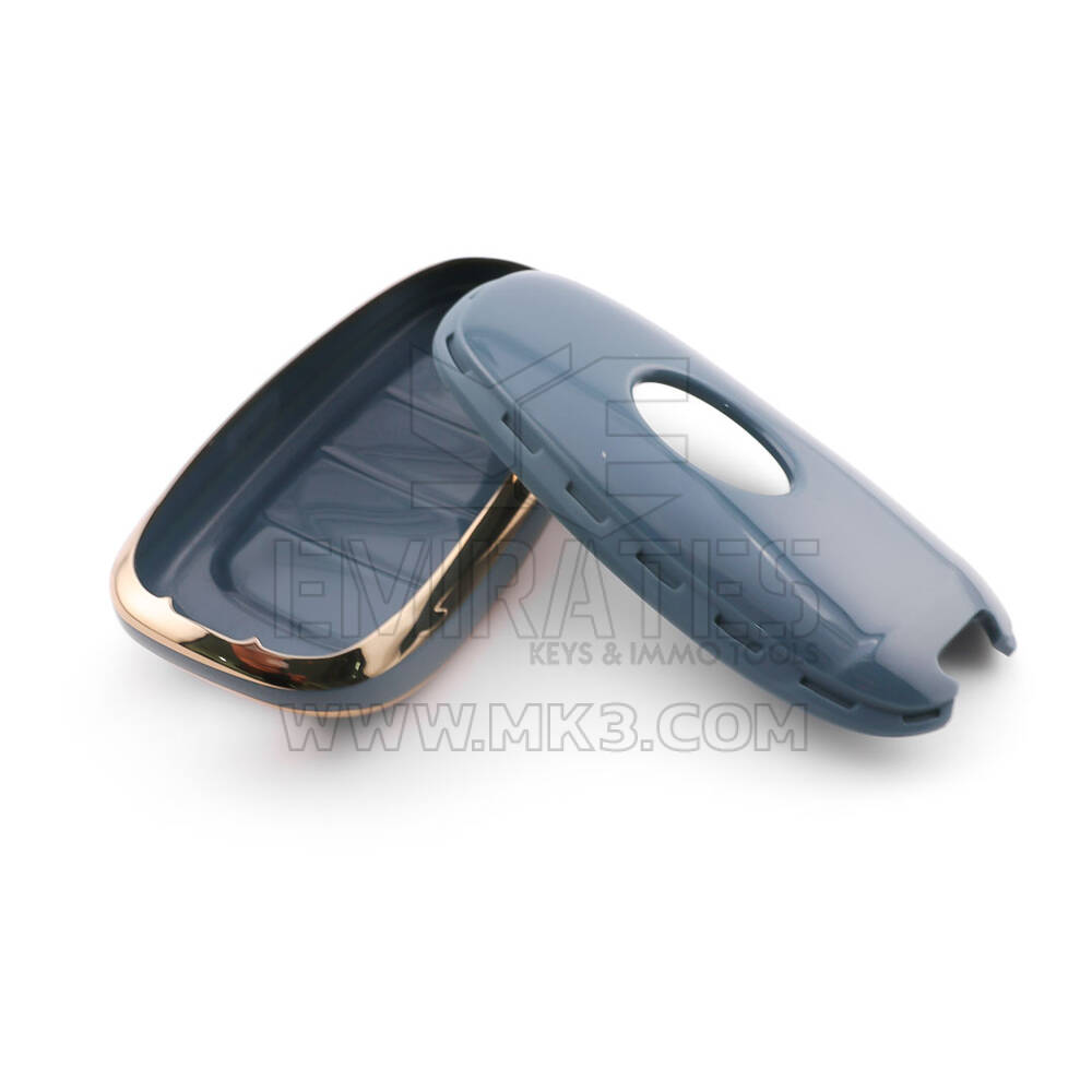 New Aftermarket Nano High Quality Cover For Hyundai Remote Key 5 Button Gray Color HY-H11J5B  | Emirates Keys