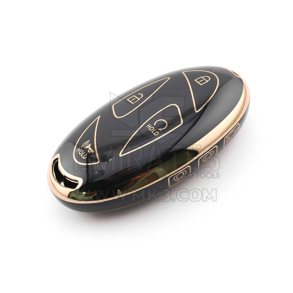 New Aftermarket Nano High Quality Cover For Hyundai Remote Key 7 Button Black Color HY-L11J7A | Emirates Keys