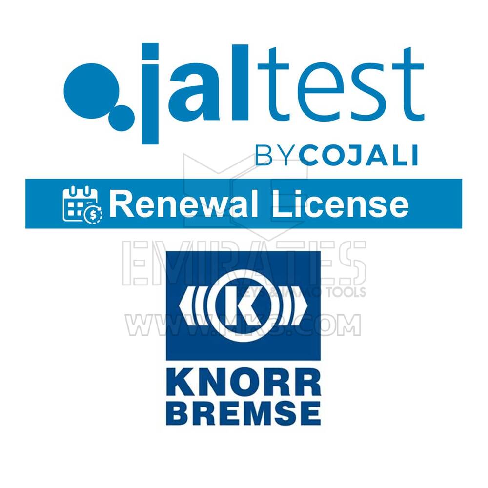 Jaltest - 71602007 Knorr-Bremse Diagnostics Add-On - Renewal of licence of use - One year