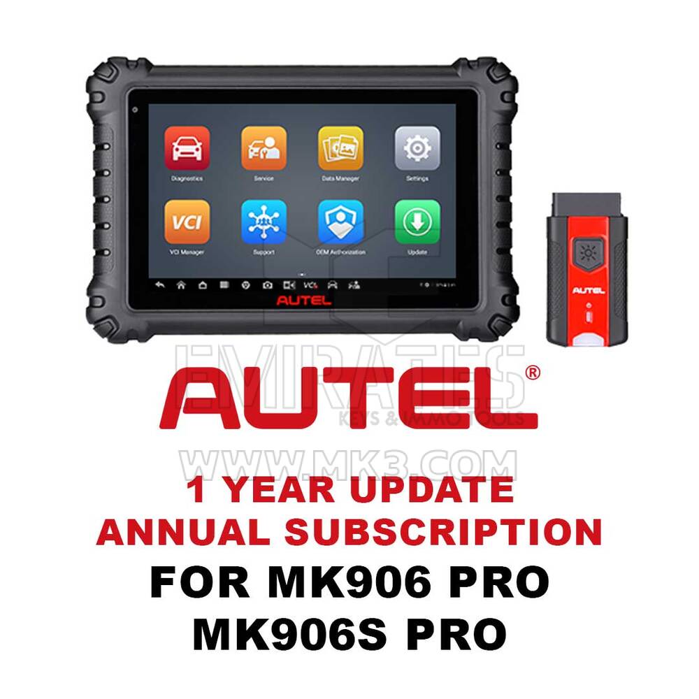 Autel MaxiCOM MK906 Pro / MK906S PRO 1 Year Subscription Update