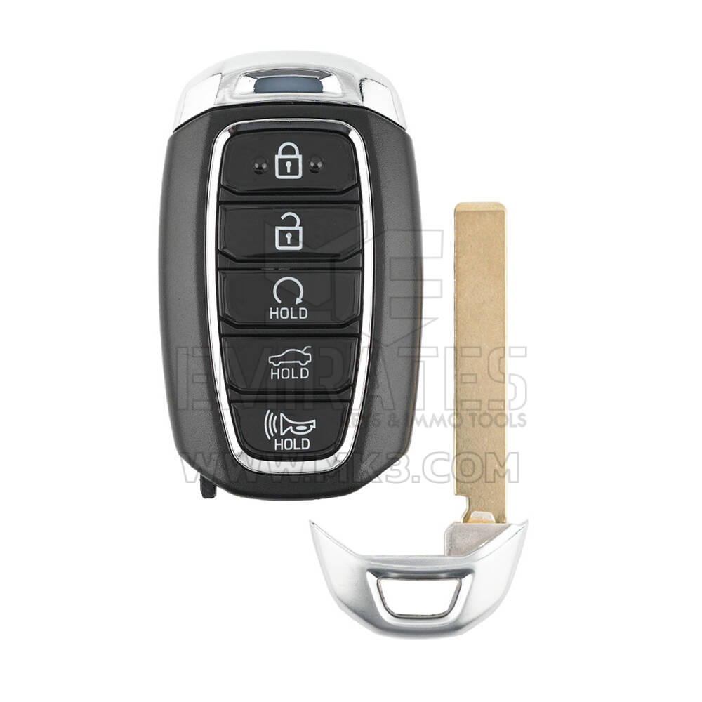 Llave remota inteligente nueva de repuesto para Hyundai Elantra 2020, 4+1 botones, 433 MHz, número de pieza compatible: 95440-AA000, 95440AA000 | Emirates Keys