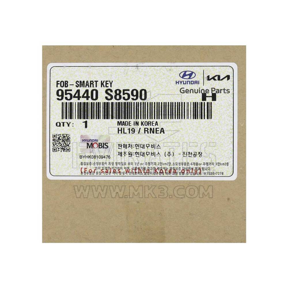 Nuova chiave telecomando intelligente Hyundai Palisade 2022 originale / OEM 6 + 1 pulsanti 433 MHz Numero parte OEM: 95440-S8590 - ID FCC: TQ8-F0B-4F28 | Chiavi degli Emirati