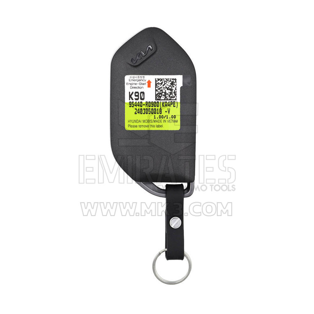 New Kia Carnival 2025 Genuine / OEM Smart Remote Key 4 Buttons 433MHz OEM Part Number: 95440-R0900, 95440R0900 | Emirates Keys
