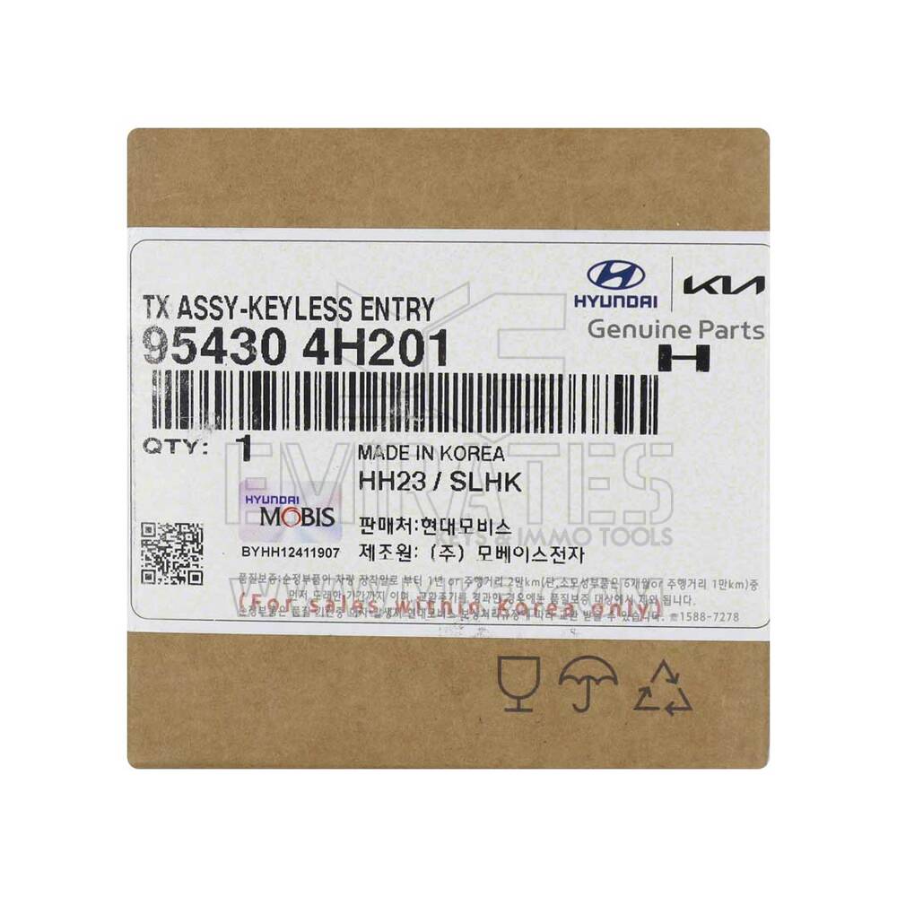 Novo Hyundai Starex 2016 Genuíno / OEM Flip Remote Key 2 botões 433MHz Número de peça OEM: 95430-4H201 / 95430-4H200 - ID FCC: OKA-420T | Chaves dos Emirados