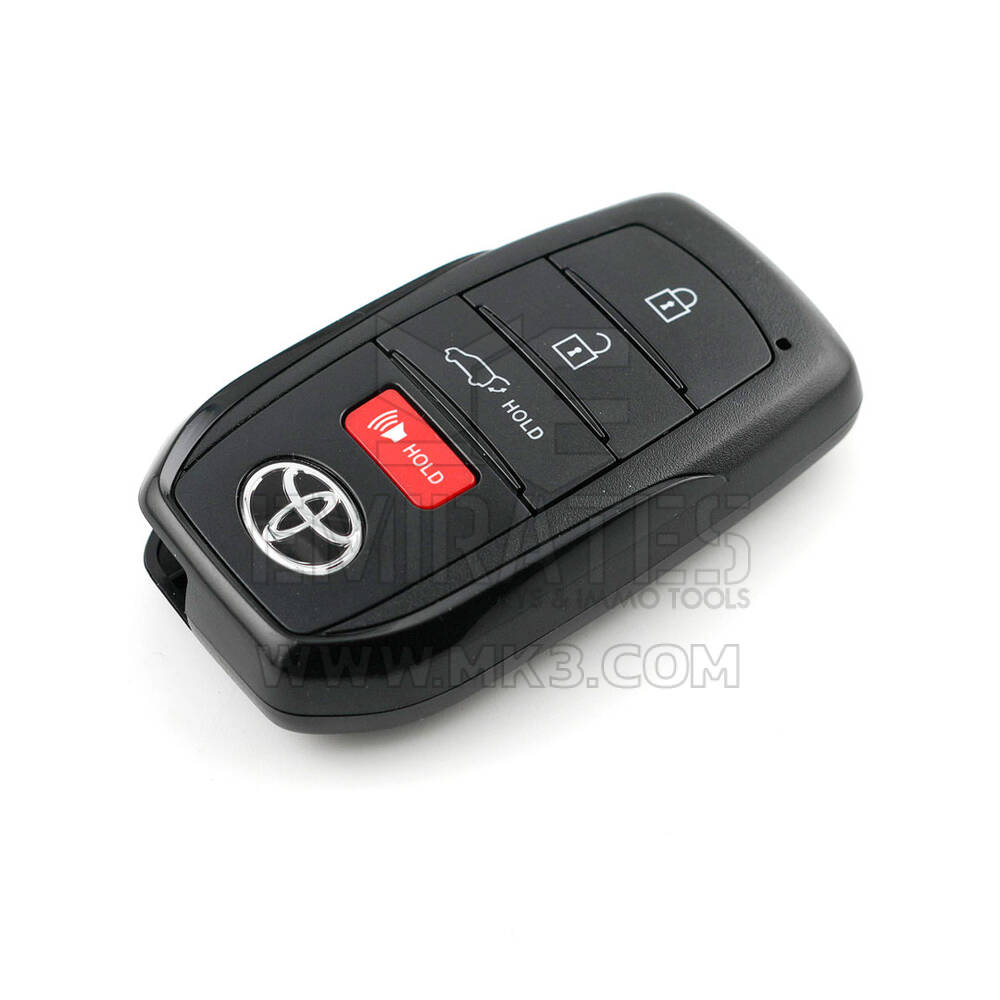 Nuova chiave telecomando intelligente originale/OEM Toyota Highlander 2024 3+1 pulsanti 314,35/312,11 MHz Numero parte OEM: 8990H-0E330 / 8990H-0E600 / 8990H-0E340 | Emirates Keys