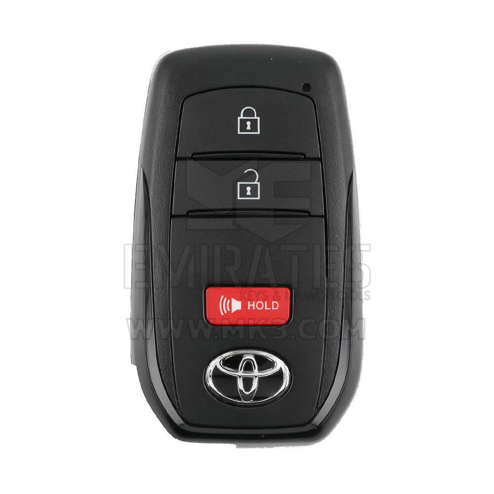 Toyota Sequoia Tacoma 2023 Genuine Smart Remote Key 2+1 Buttons 314.35/312.11MHz 8990H-0C030 / 8990H-0C031