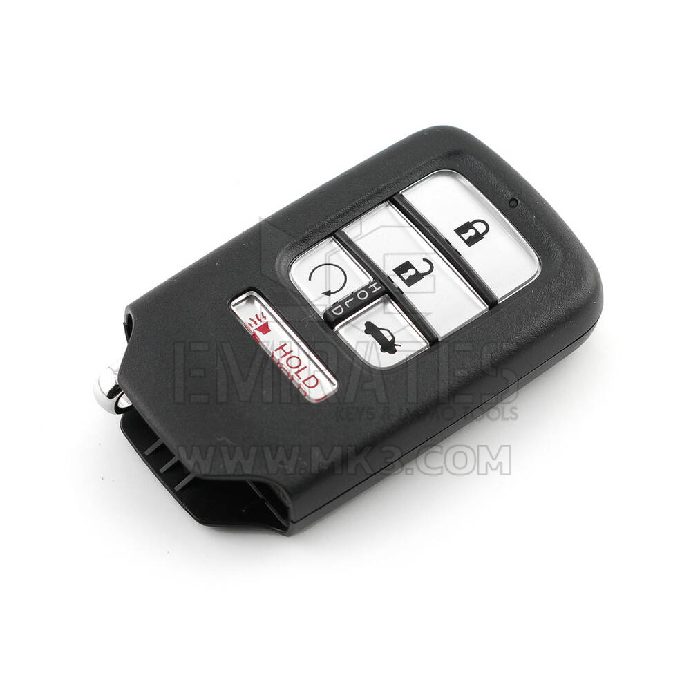 Llave remota inteligente original usada Honda Accord 2021-2021 con 4+1 botones, 433 MHz, número de pieza OEM: 72147-TVA-A32 (conductor 2) | Emirates Keys