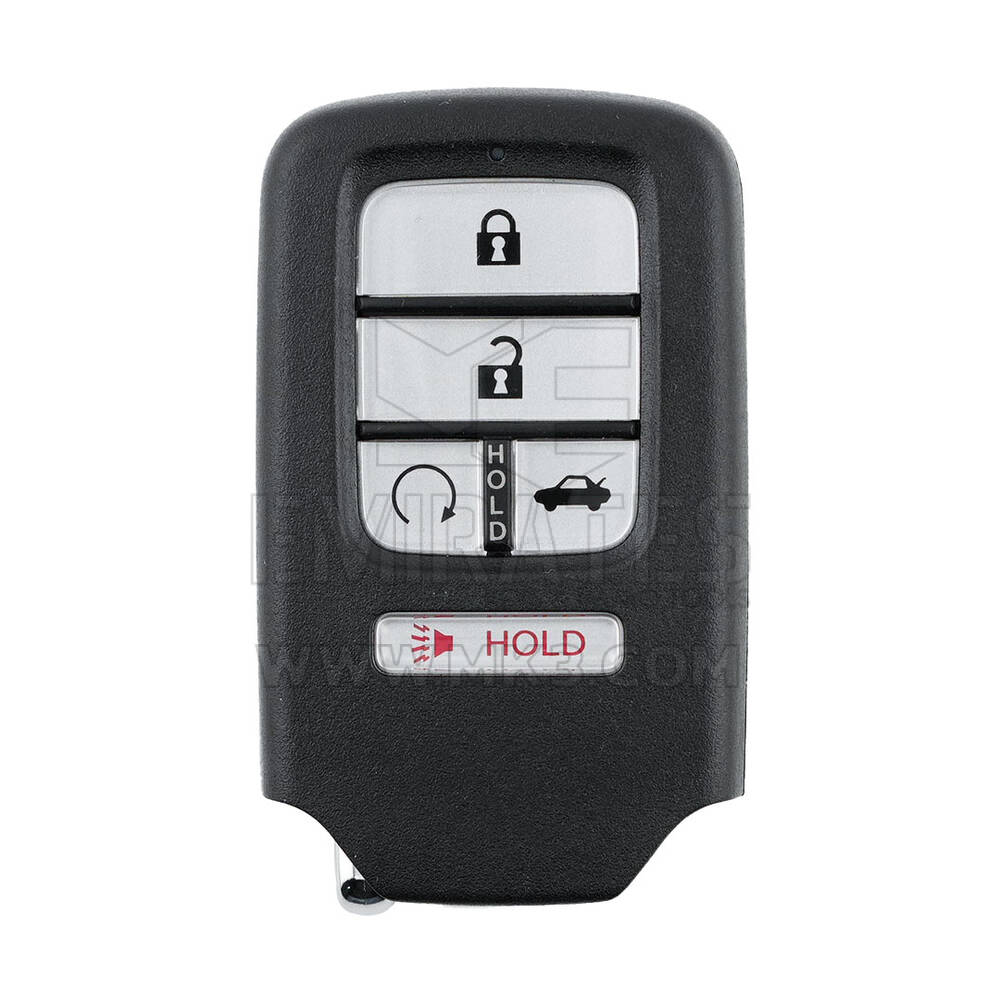 Llave remota inteligente original Honda Accord 2021-2022 4+1 botones 433 MHz 72147-TVA-A32
