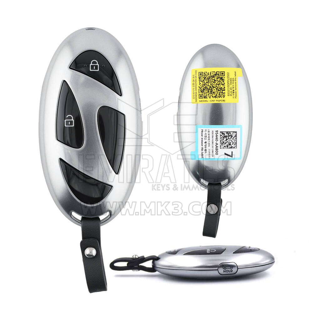Hyundai Elantra 2024 Chiave telecomando intelligente originale 3 pulsanti 433 MHz 95440-AA800