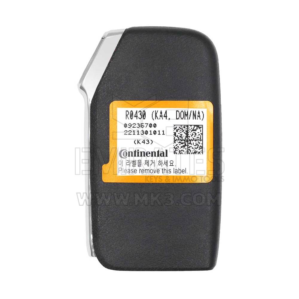 New Kia Carnival 2022 Genuine / OEM Smart Remote Key 4+1 Buttons 433MHz OEM Part Number: 95440-R0430 - FCC ID: SY5MQ4FGE05 | Emirates Keys