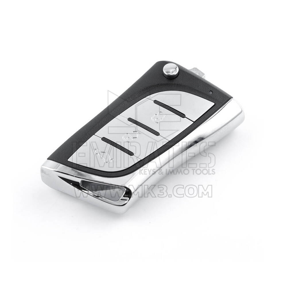 Keydiy KD Chiave universale a scatto con telecomando a 3 pulsanti Lexus tipo B24-3 Funziona con KD900 e KeyDiy KD-X2 Remote Maker e Cloner | Emirates Keys