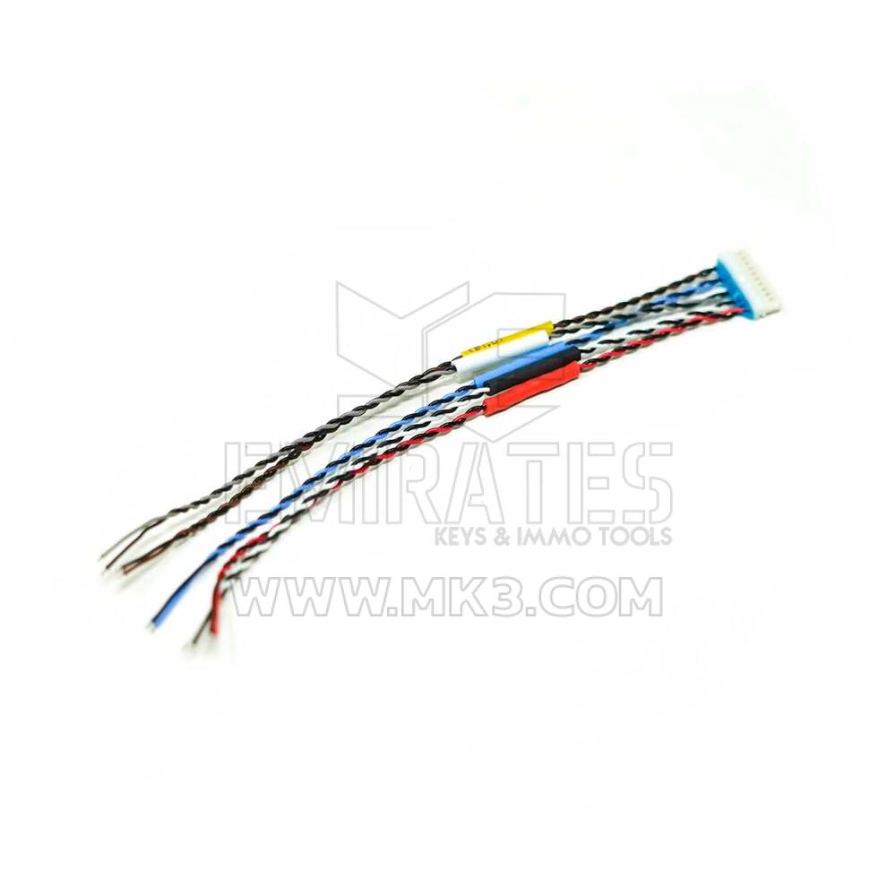 Sistema PKE con chiave intelligente universale modificata LCD per tutte le auto senza chiave stile Maserati, colore nero - MK24683 - f-2