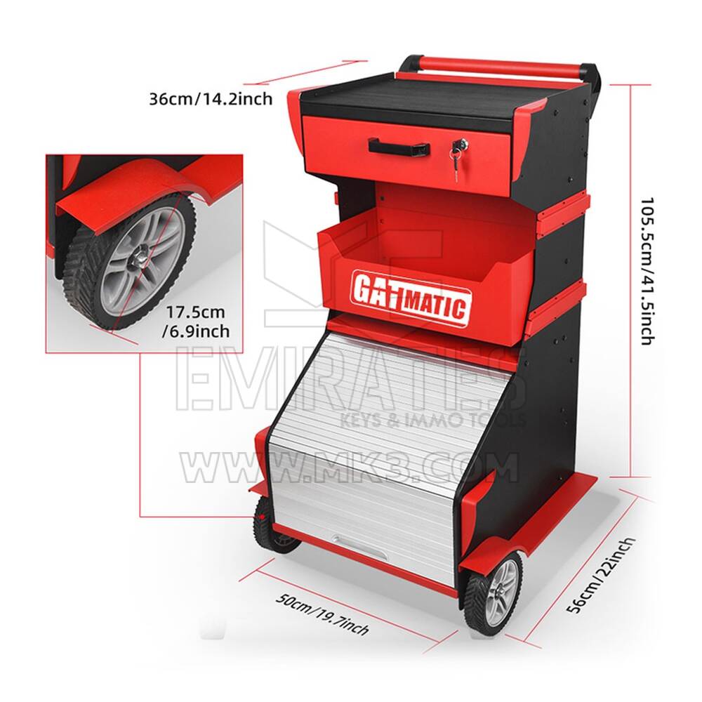 GATmatic GEC403 Multi-functional Tool Trolley | MK3