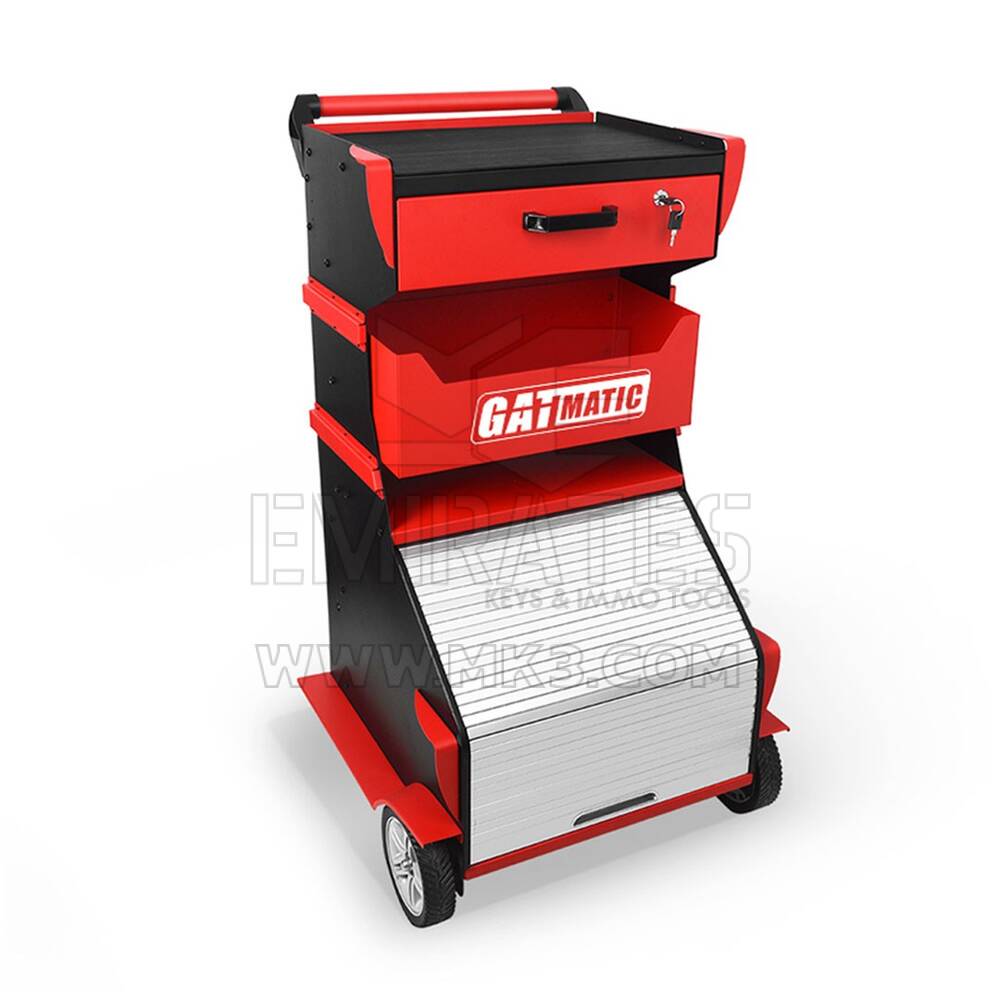 New GATmatic GEC403 Multi-functional Tool Trolley with New Appearance Is A Portable Storage Unit That Is Designed To Keep All Your Tools Organized | Emirates Keys