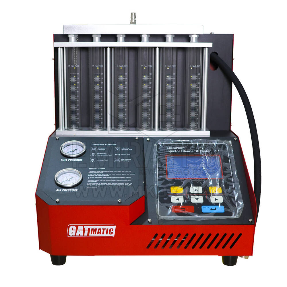 New Bundle GATmatic GI-600DA Supports GDI EFI Gasoline Injector Cleaning & Flow Testing Machine 6 Cylinder Combines The Ultrasonic Cleaning Technology With Gift  | Emirates Keys