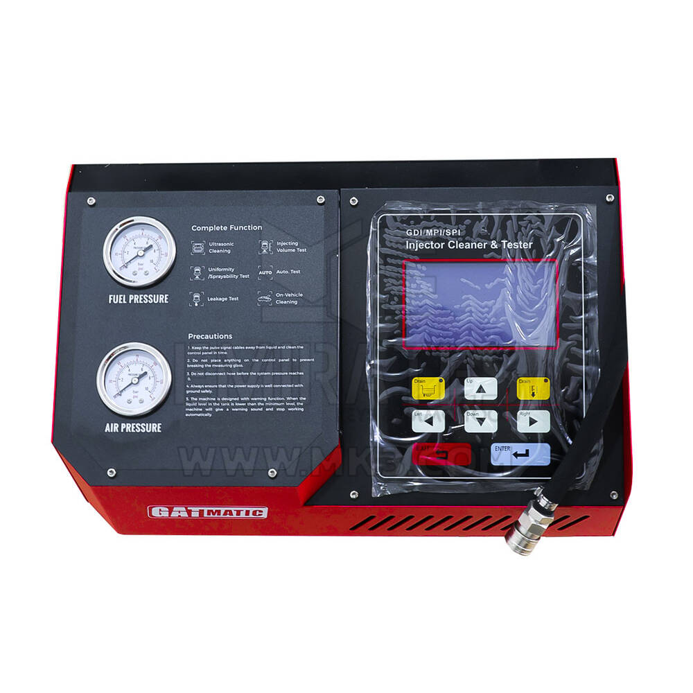 New Bundle GATmatic GI-600DA Supports GDI EFI Gasoline Injector Cleaning & Flow Testing Machine 6 Cylinder Combines The Ultrasonic Cleaning Technology With Gift  | Emirates Keys
