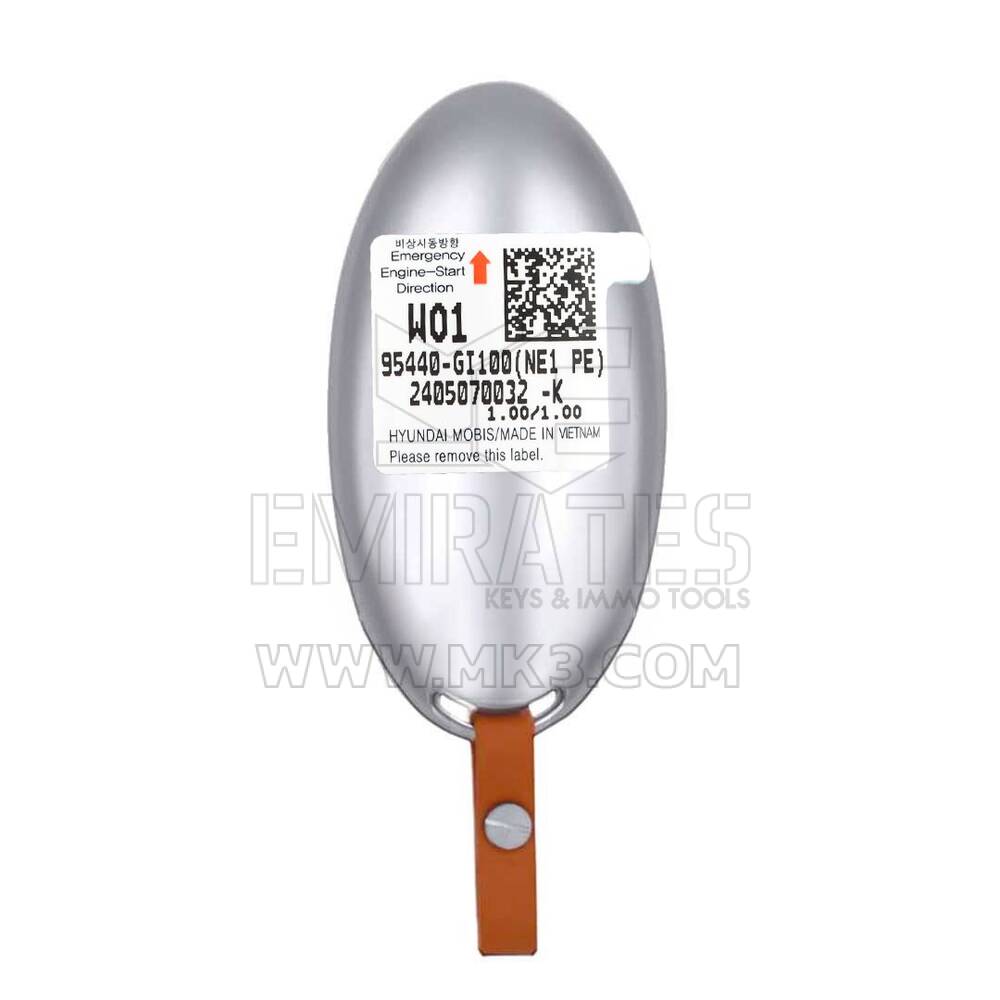 New Hyundai IONIQ 5 2024 Genuine / OEM Smart Remote Key 4+1 Buttons 433MHz OEM Part Number: 95440-GI100, 95440GI100 | Emirates Keys