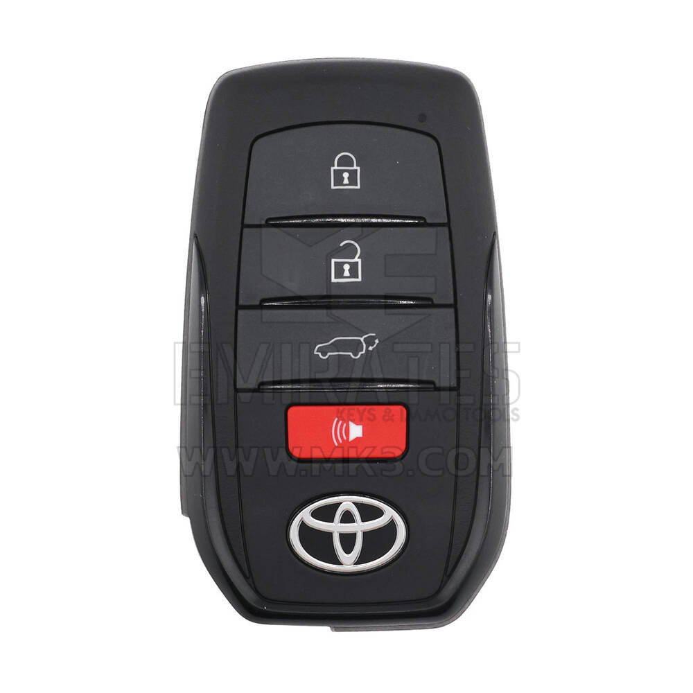 Toyota Land Cruiser Prado 2024 Orijinal Akıllı Uzaktan Kumanda 3+1 Düğme 433MHz 8990H-60811
