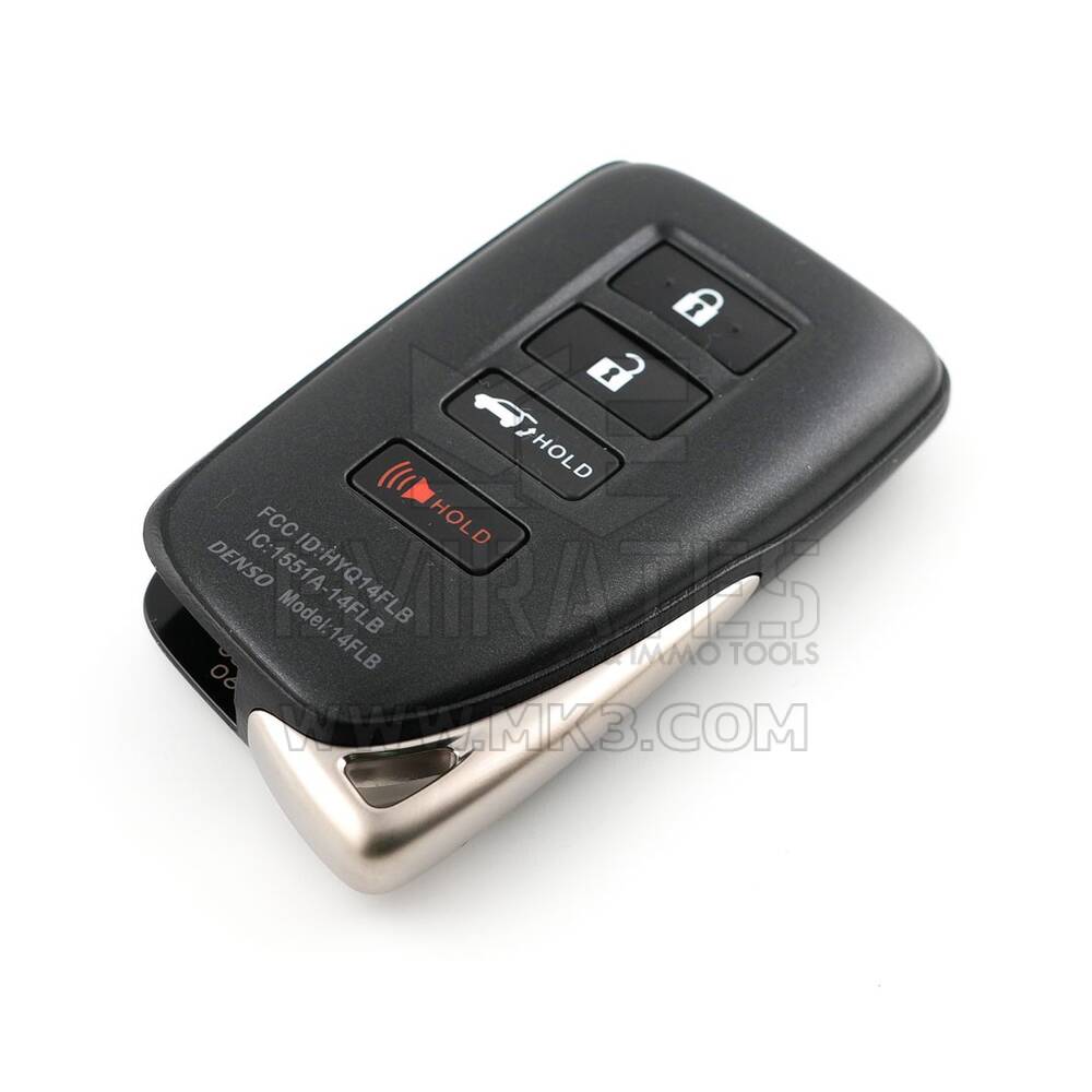 New Lexus RX 2022 Genuine / OEM Smart Remote Key 3+1 Buttons 314.35/312.11MHz OEM Part Number: 8990H-0E300, 8990H0E300 - FCC ID: HYQ14FLB | Emirates Keys