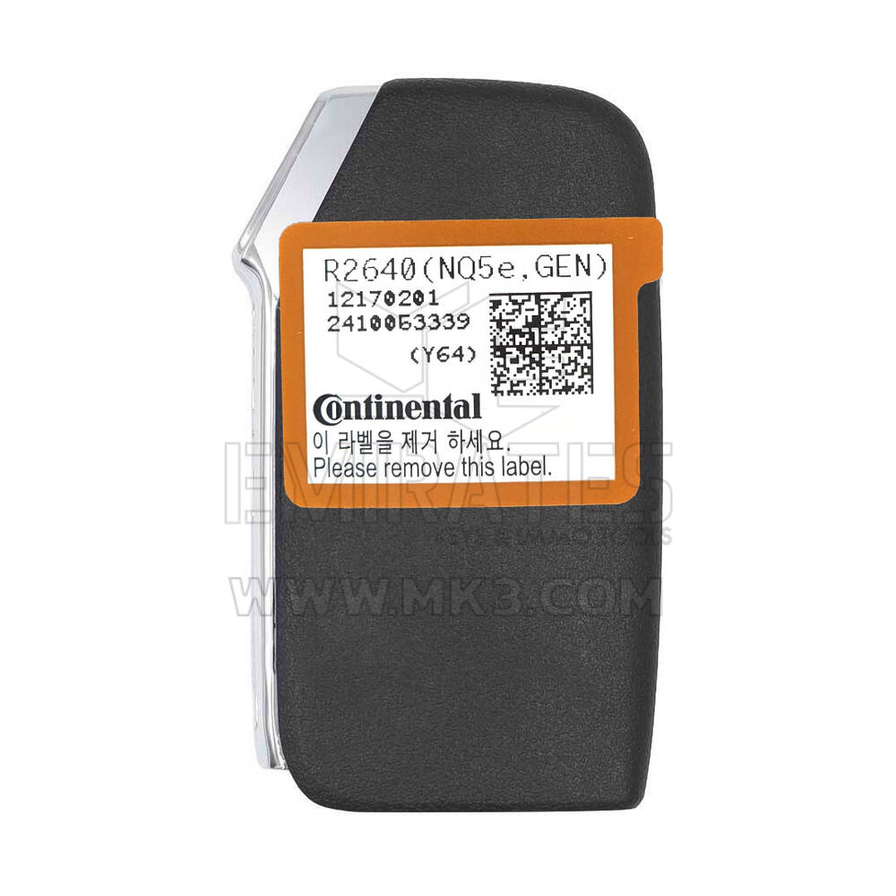 Llave remota inteligente original/OEM para KIA Sportage 2024, 3 botones, 433 MHz. Número de pieza OEM: 95440-R2640, 95440R2640 | Emirates Keys