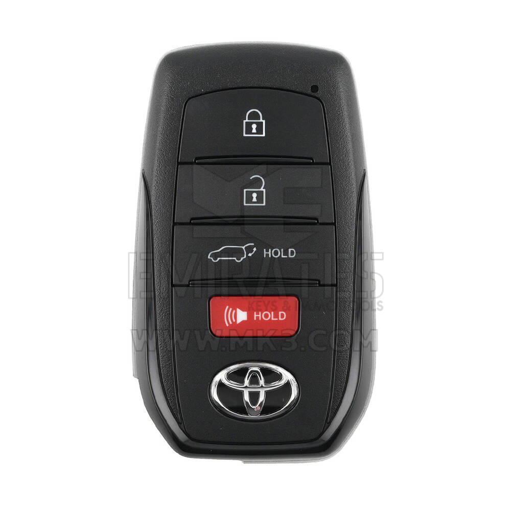 Toyota Land Cruiser 2024 Chiave telecomando intelligente originale 3+1 pulsanti 315 MHz 8990H-60790